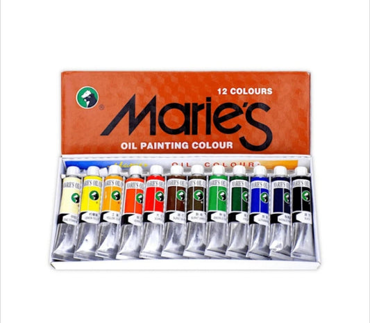 Marie's Oil Paints Pack of 12