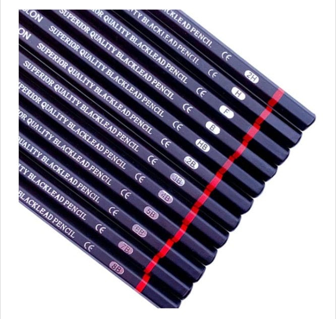 Ulson Drawing & Sketch Pencil [Set Of 12 Pieces]