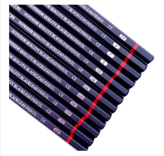 Ulson Drawing & Sketch Pencil [Set Of 12 Pieces]