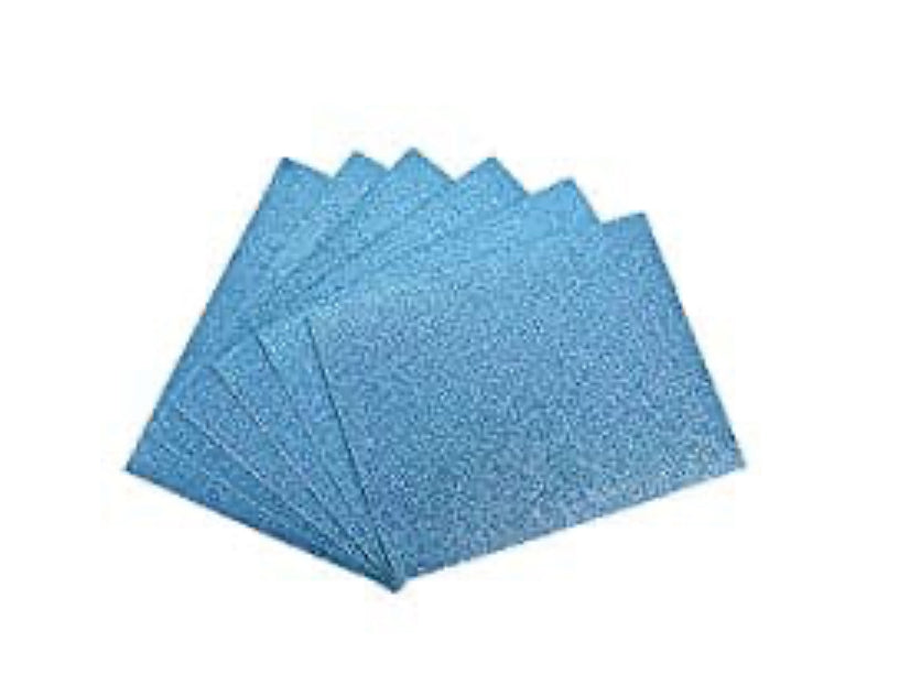 Foaming Glitter Sheets A4 Size [Pack of 10]
