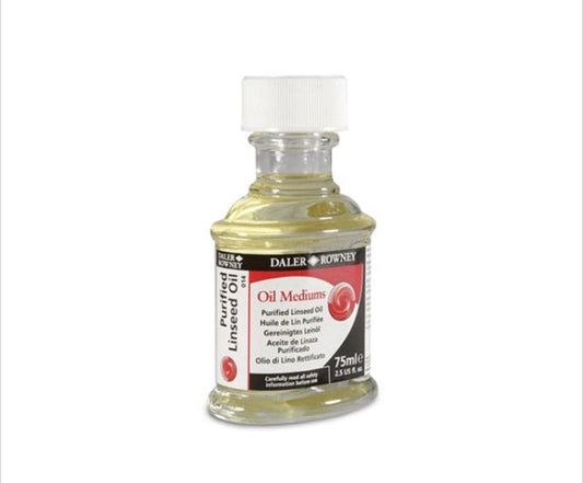 Daler Rowney Purified Linseed Oil 75Ml