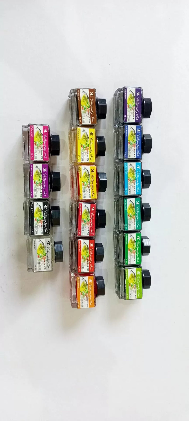 ST Waterproof Calligraphy Inks In 16 Colors 15ml[1PC]