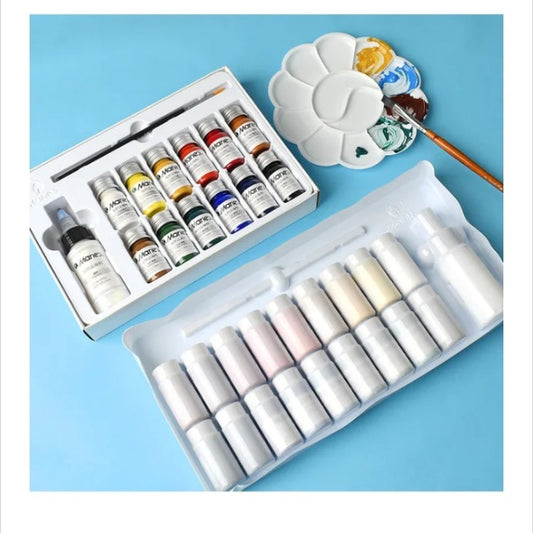 Maries Dope-Dyed Fiber Permanent Fabric Paint [Set Of 12]