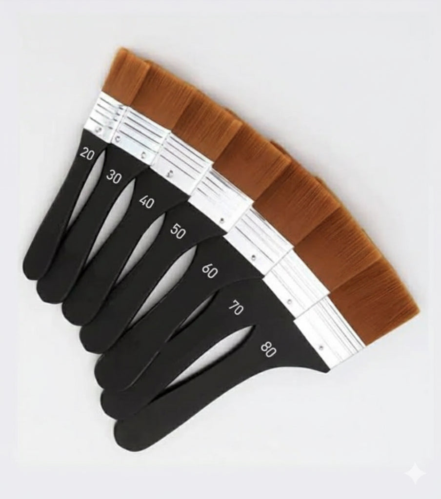 Corot Artist Professional Flat Paint Brush