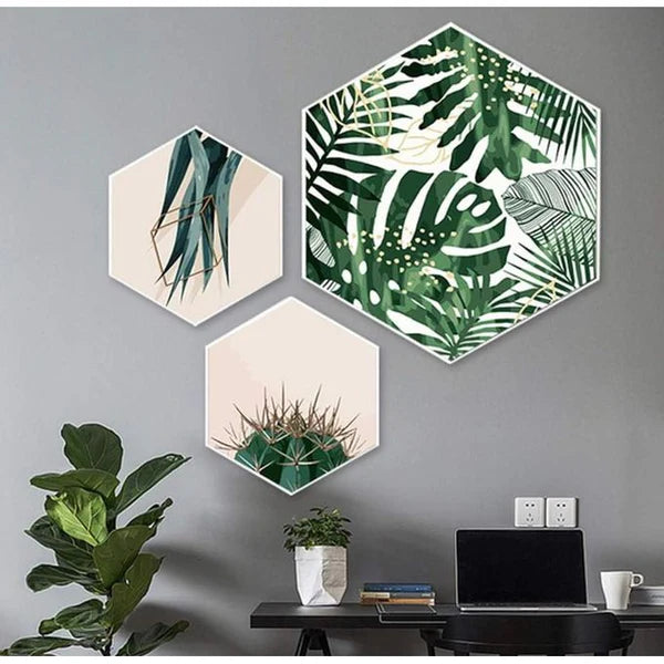 Hexagon Artist Canvas Board