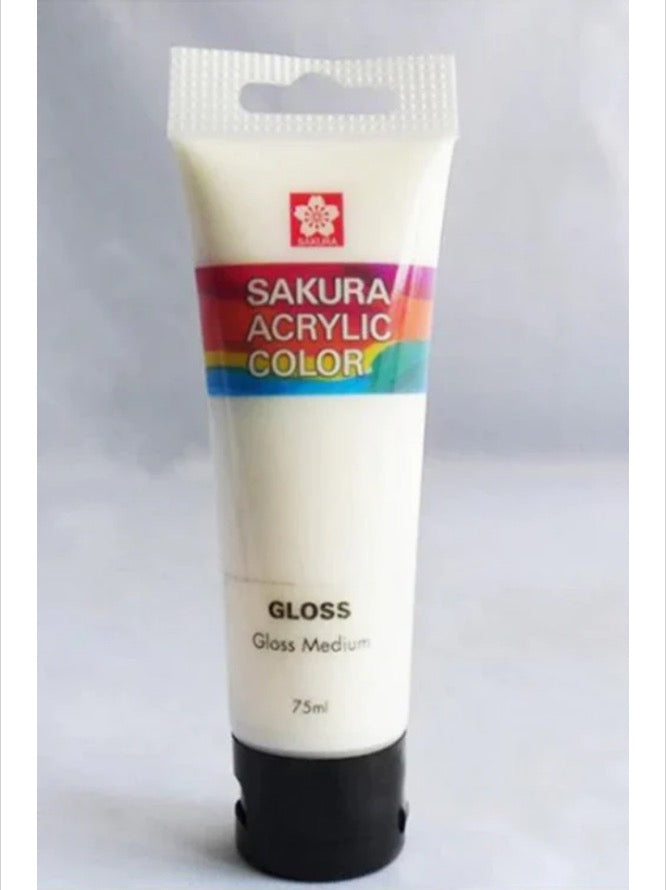 Sakura Acrylic Medium 75ml Tubes