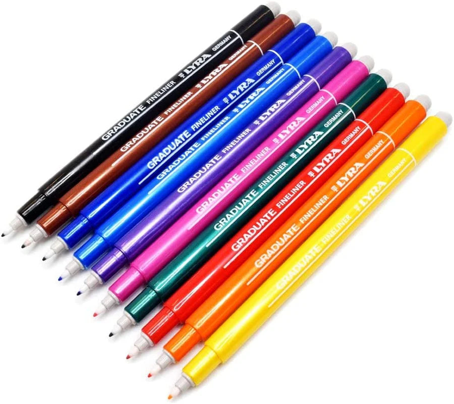 Lyra Graduate Fineliner Markers