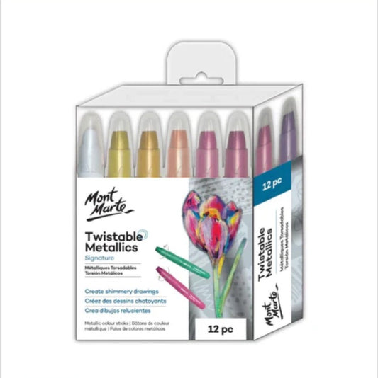 Mont Marte Signature Twistable Metallics [12pc]