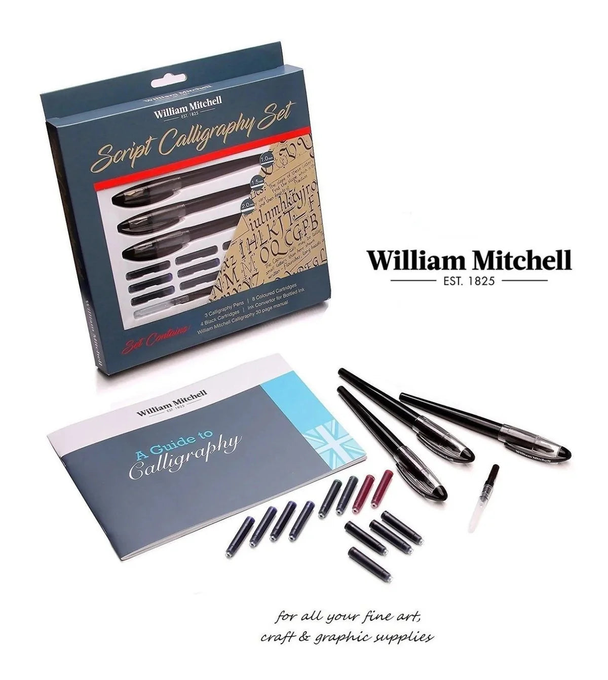 William Mitchell Script Calligraphy Set [Arabic]