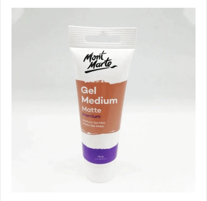 Mont Marte Gel Medium Matt 75ml