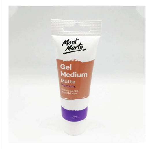 Mont Marte Gel Medium Matt 75ml