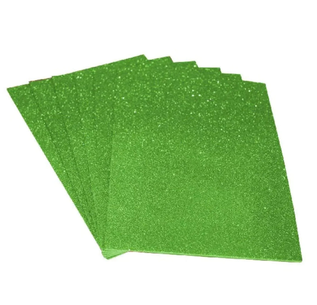 Foaming Glitter Sheets A4 Size [Pack of 10]