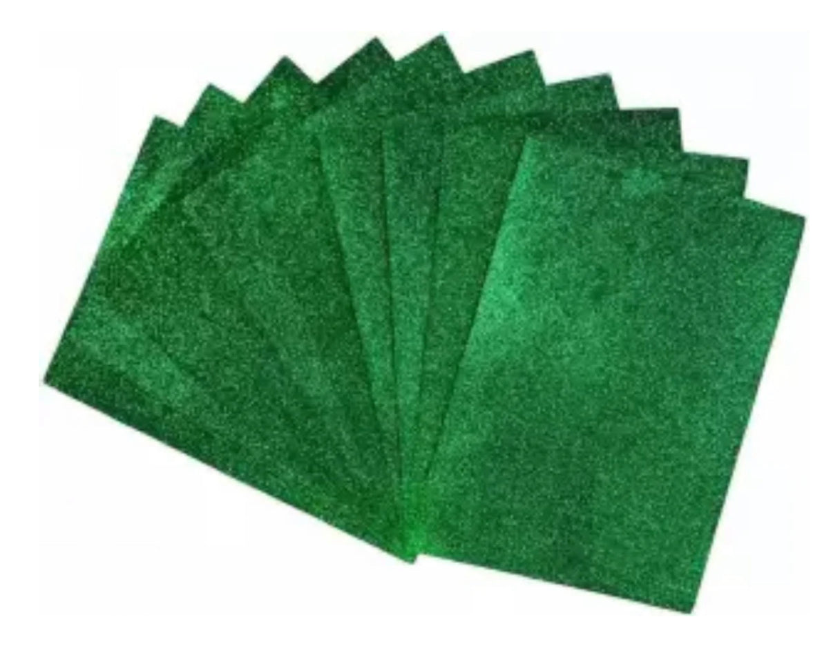 Foaming Glitter Sheets A4 Size [Pack of 10]