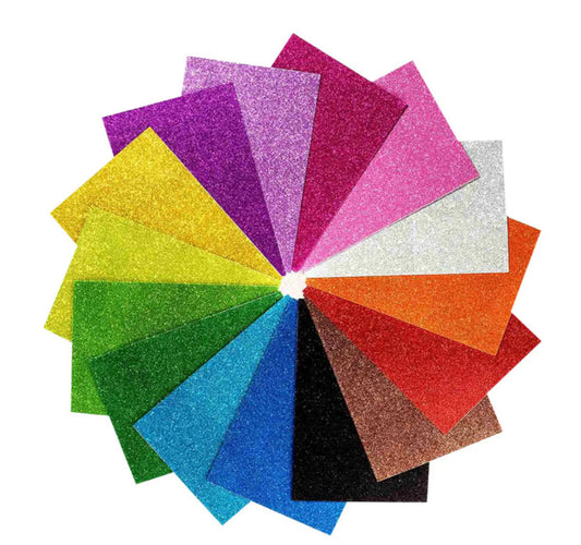 Foaming Glitter Sheets A4 Size [Pack of 10]