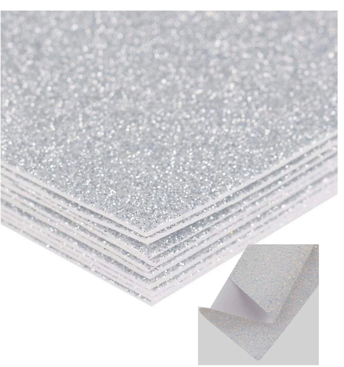 Foaming Glitter Sheets A4 Size [Pack of 10]