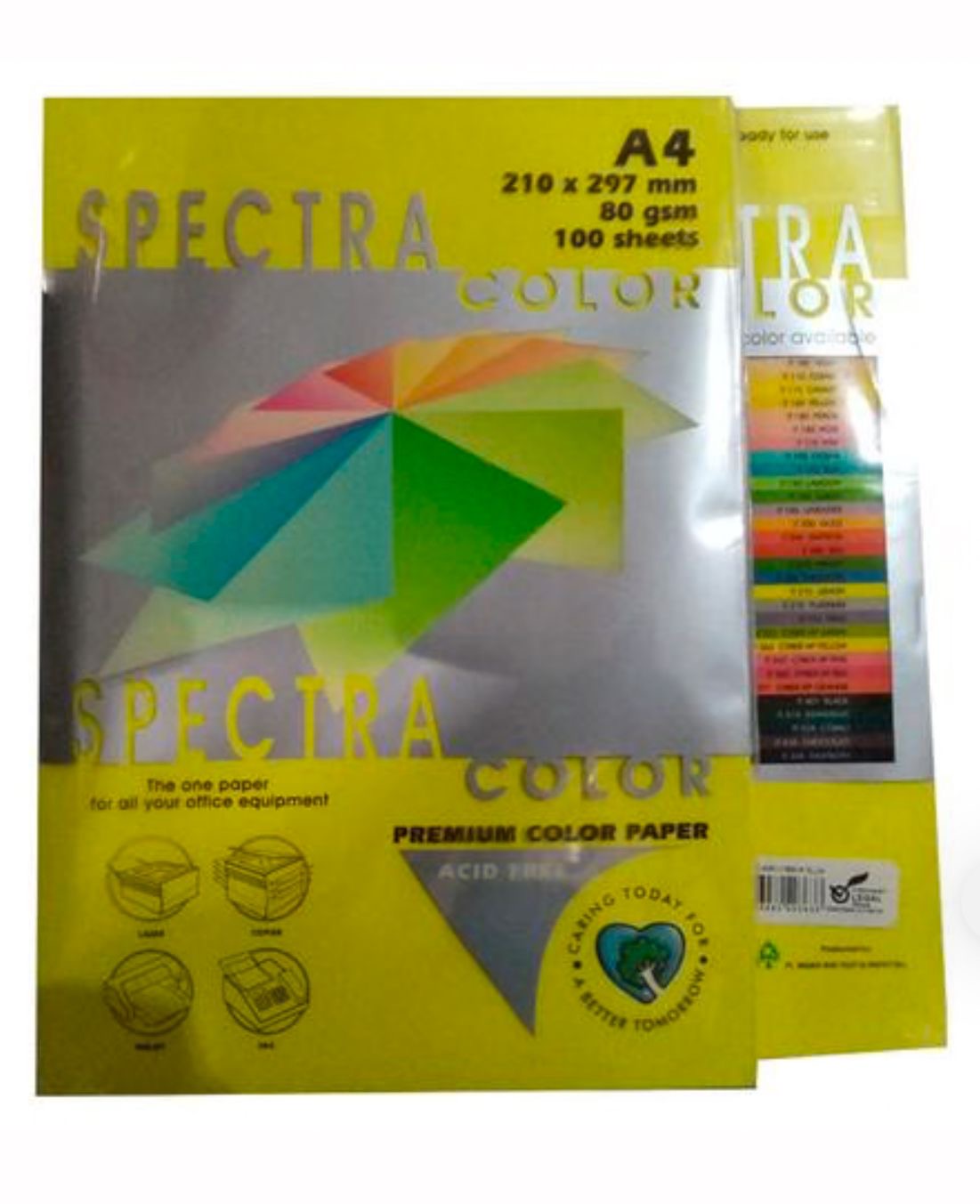 Paper Mix Color Spectra