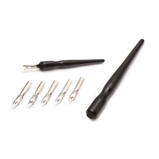 Daler Rowney Calligraphy Dip Pen Set of 5