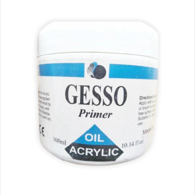 Gesso Primer for Oil & Acrylic – Professional Surface Preparation