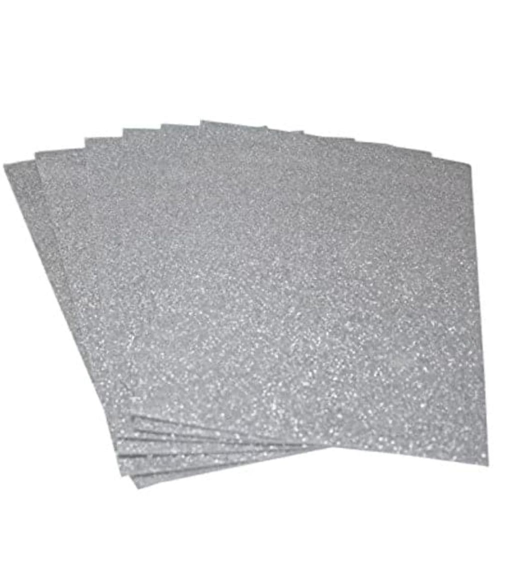 Foaming Glitter Sheets A4 Size [Pack of 10]