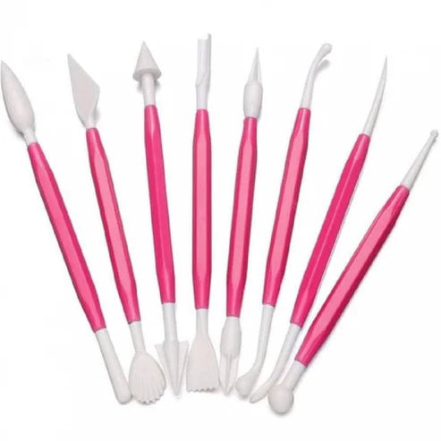 Keep Smiling Clay Tools – 8 Pieces Set