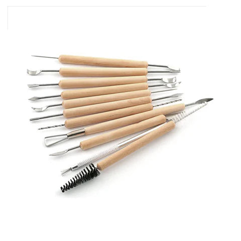 Keep Smiling Clay Tool Set – 11 Pieces