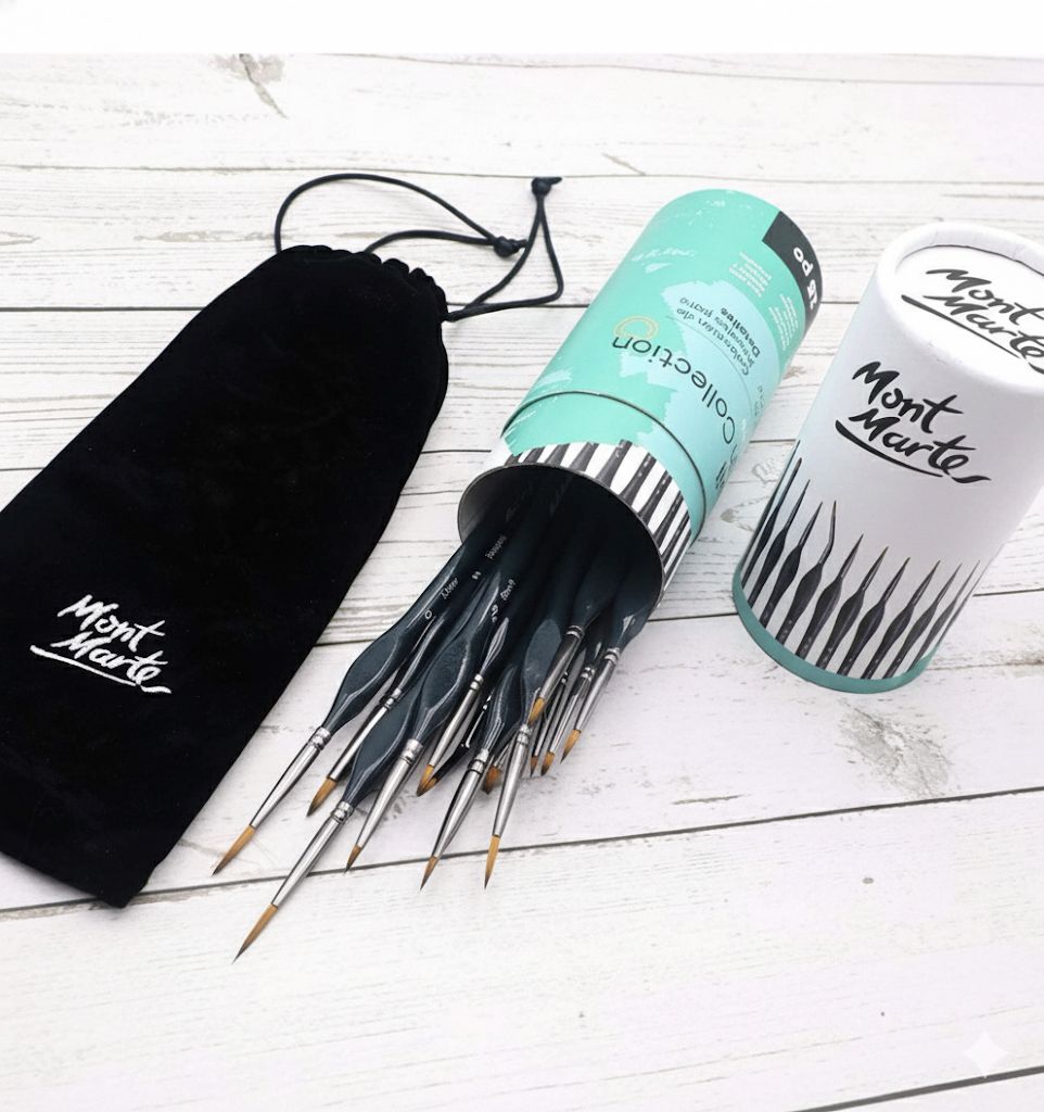 Mont Marte Signature Detail Brush Set Of 15