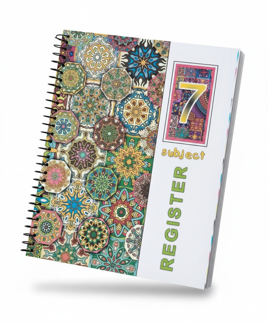 Subject Spiral Notebooks