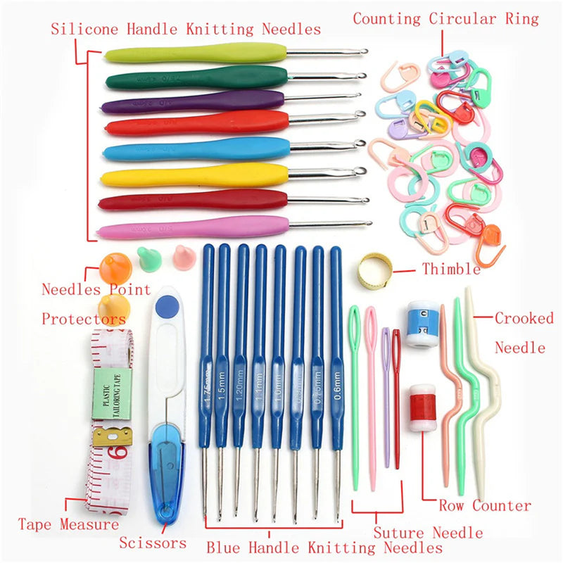 Knitting & Crochet Accessories Set [52pcs]