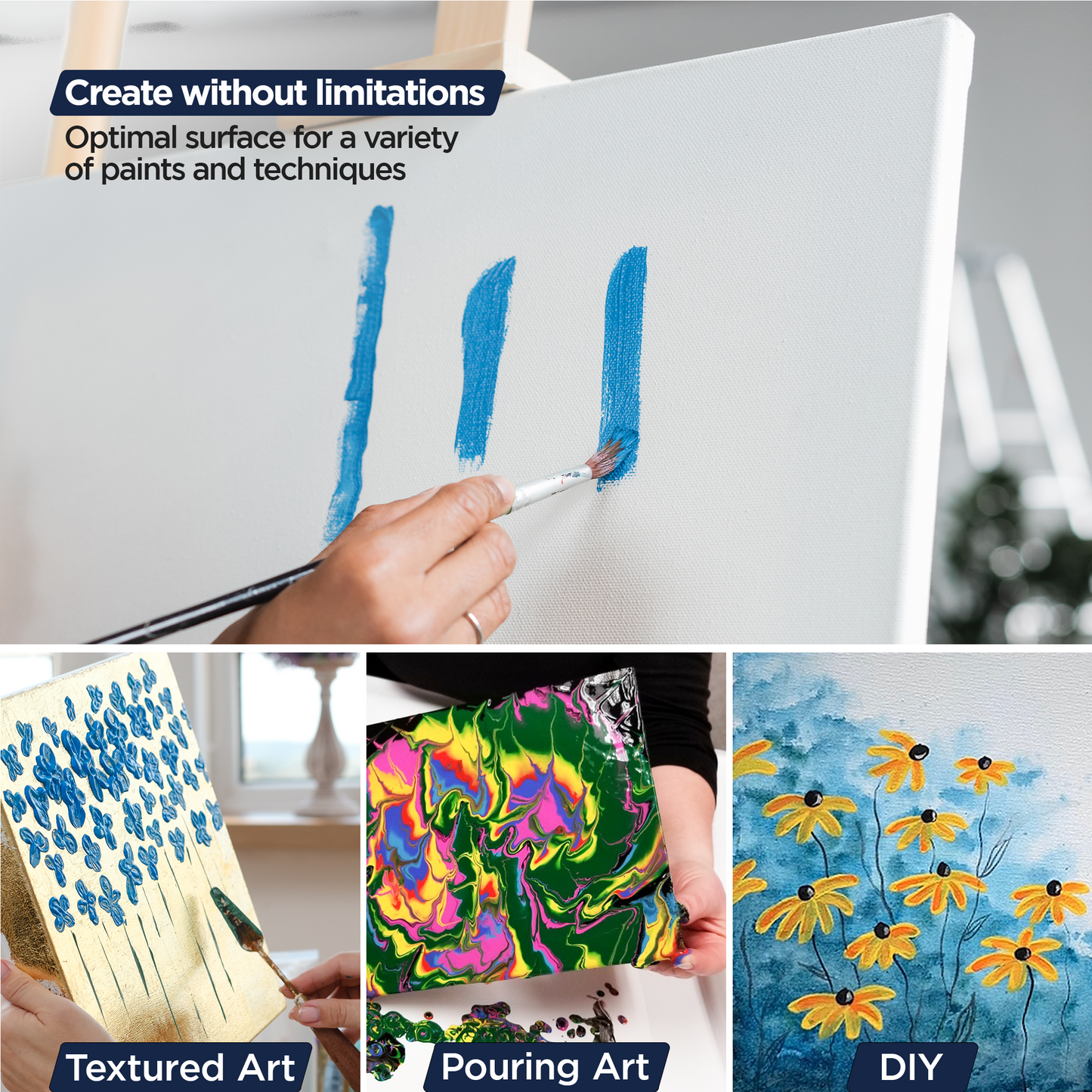 Signature Stretched Canvas (Pack of 14)