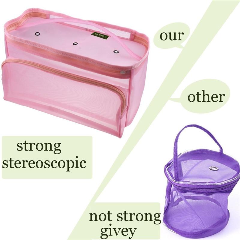 Yarn Storage Mesh Bag for 3 Holes Yarn Thread