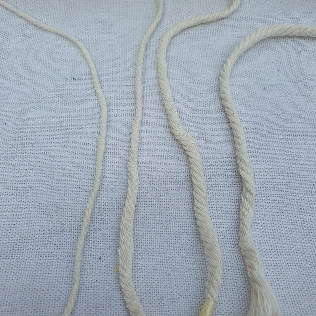 Macrame Cord Roll Beige
