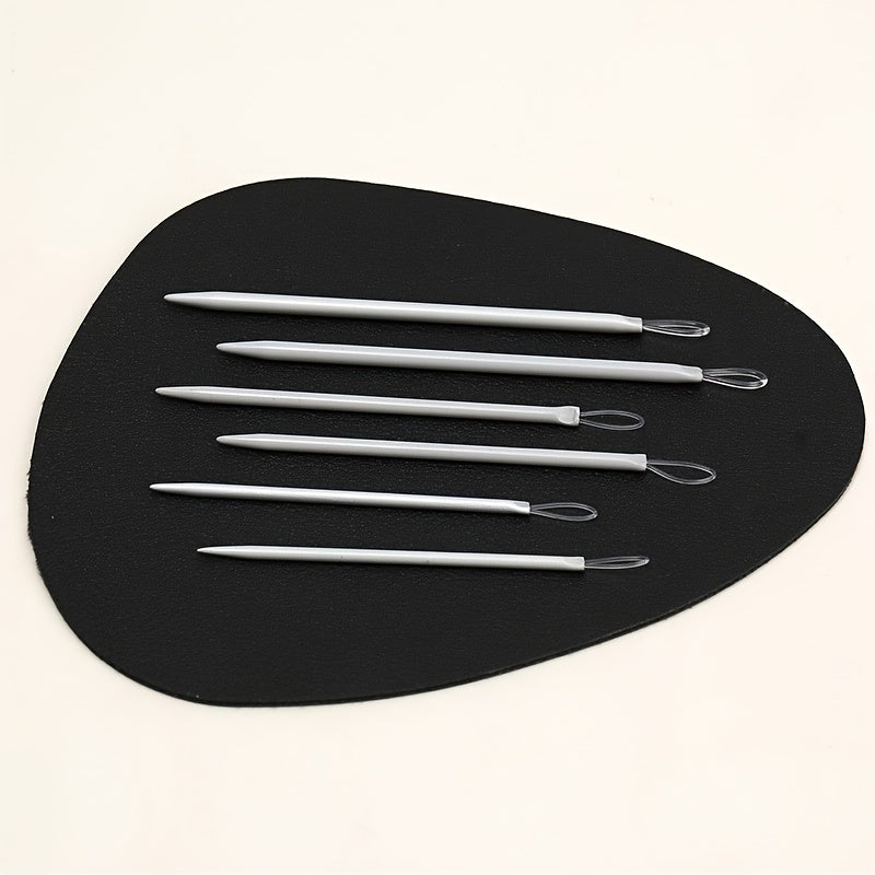 Set of 3 Crochet Hooks - Nylon Yarn Aluminum Needles, Knitting & Crochet Tools for DIY Sweater Crafting