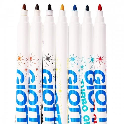 Giotto Turbo Glitter Marker 8 Pcs Set