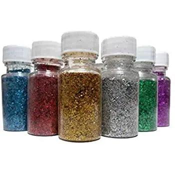 Crushed Glitters bottles pack of 6