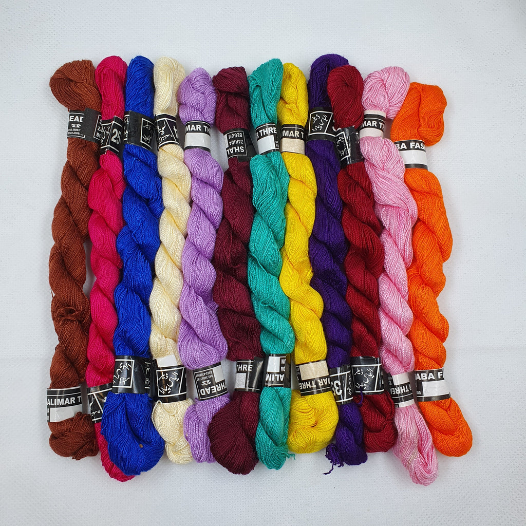 Staple Embroidery Thread - Pack of 12 and 24