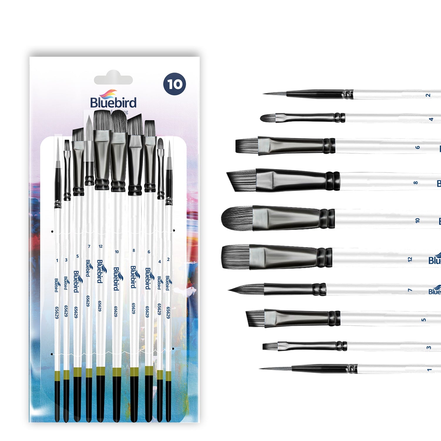 Bluebird Classic Mix Art Brush Set of 10