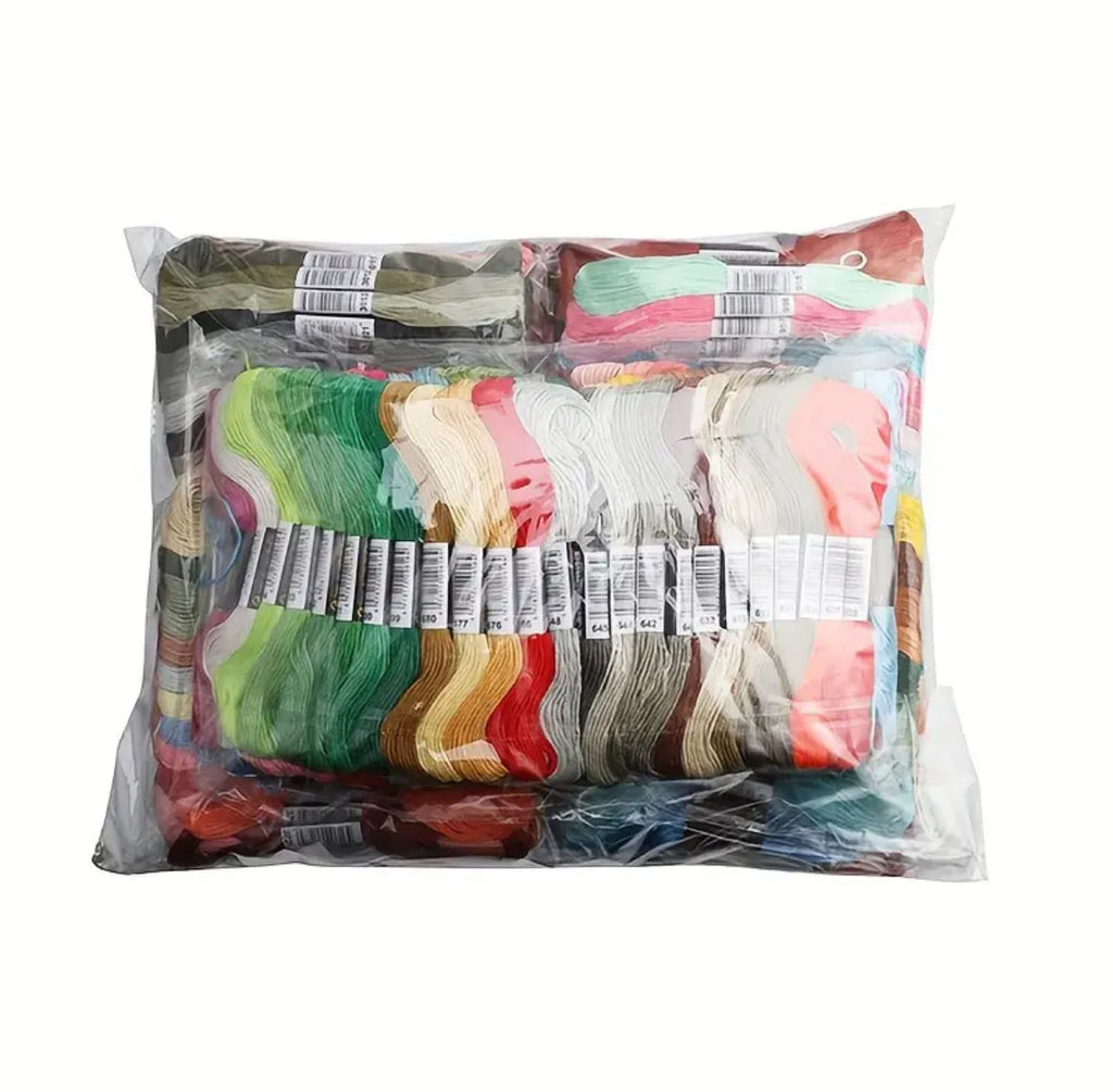 Mix Colors Embroidery Thread 300 Skeins