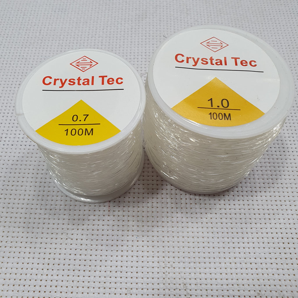 Crystal Tec Elastic Stretch String Cord Thread - 100MT