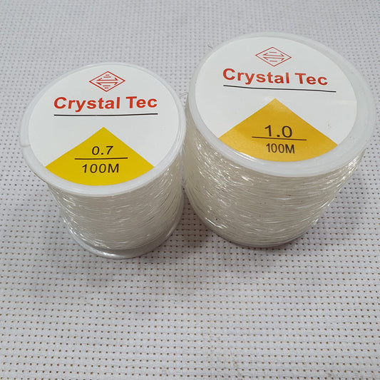Crystal Tec Elastic Stretch String Cord Thread - 100MT