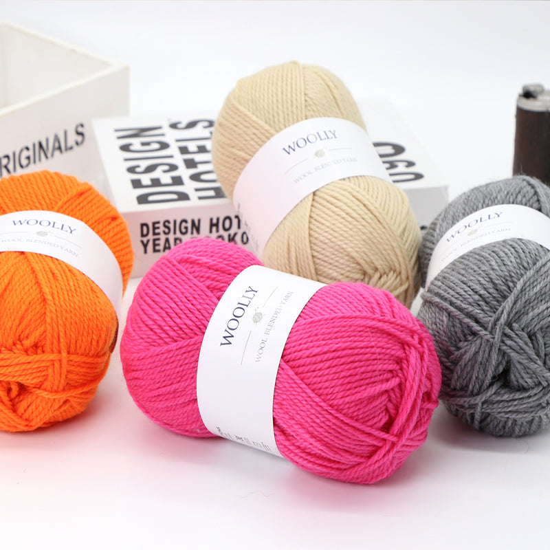 WOOLLY Wool Blended Yarn Ball 100gm