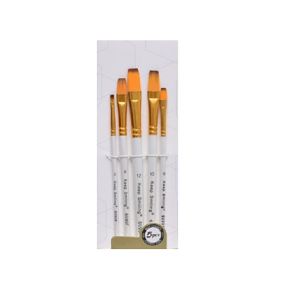 Keep Smiling Artist Brush Set 5 Pcs