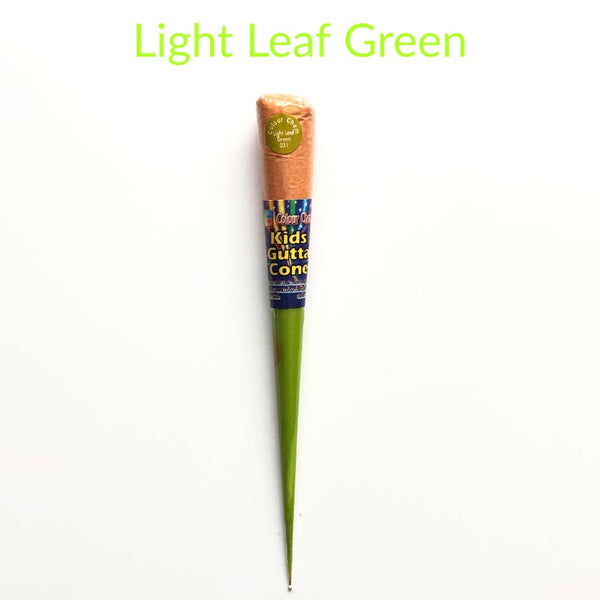 Fabric Gutta Lead Outliner Cone colour chem - 40 ml cone available in different colours for outlining in fabric painting