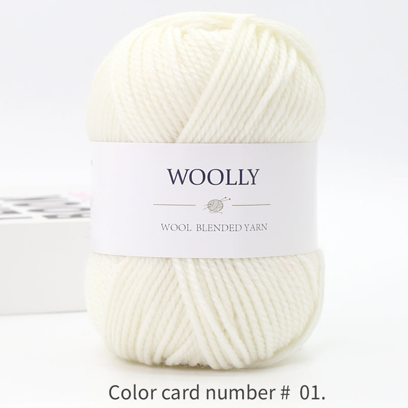 WOOLLY Wool Blended Yarn Ball 100gm