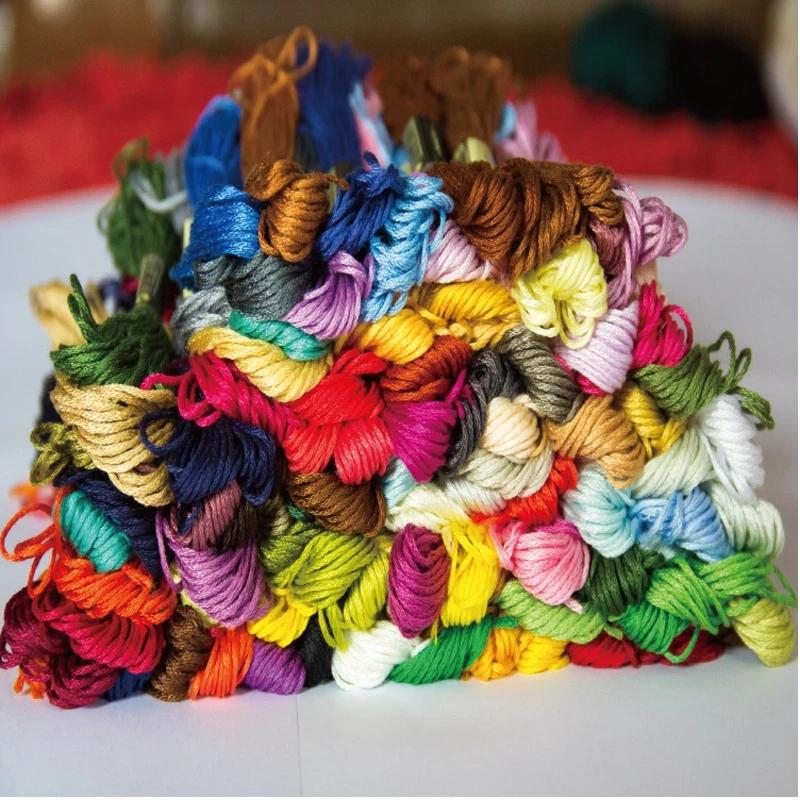 56 Mix Colors Embroidery Thread