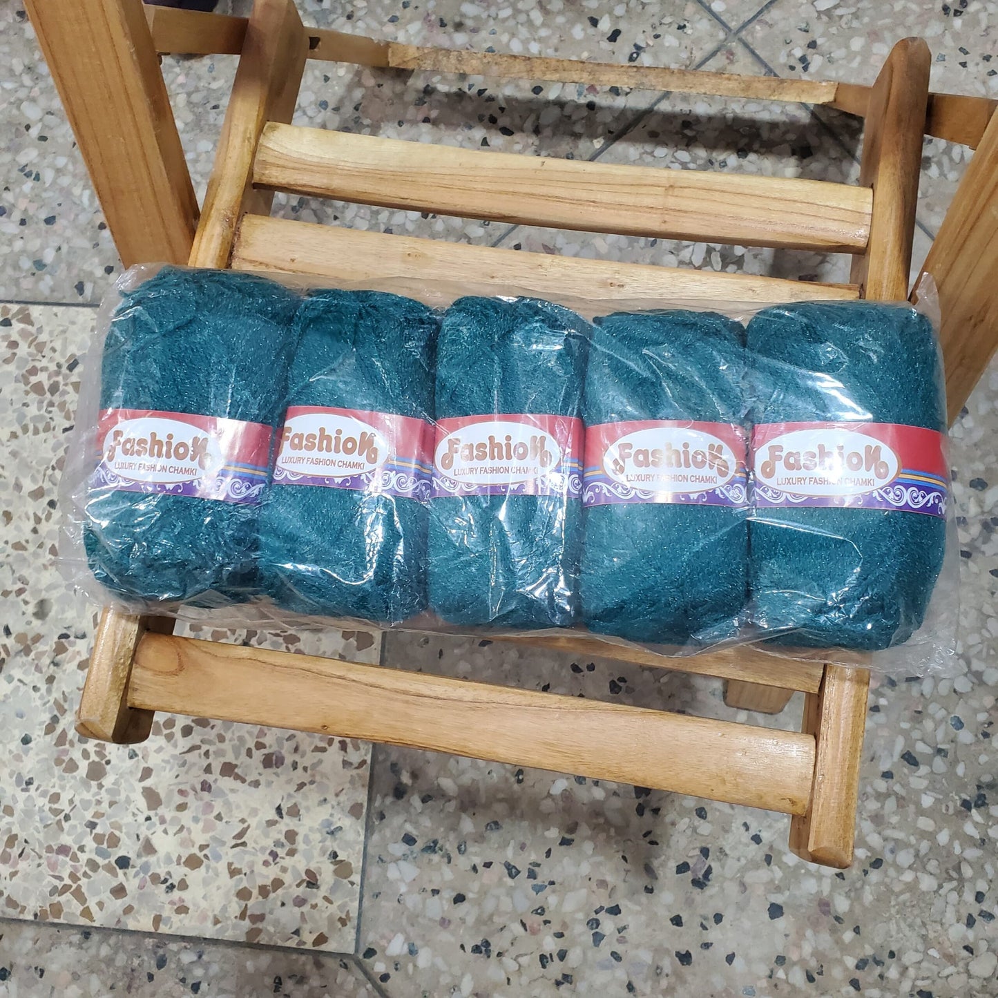 Fashion/parlay chamki yarn 5x balls