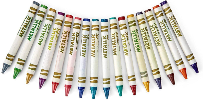 Crayola Metallic Color FX Crayons Pack of 16