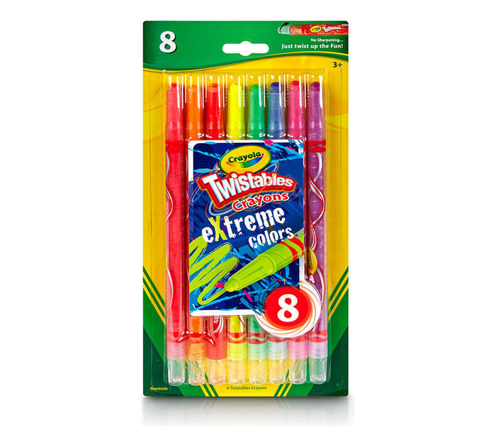 Crayola Twistables Crayons Extreme 8ct