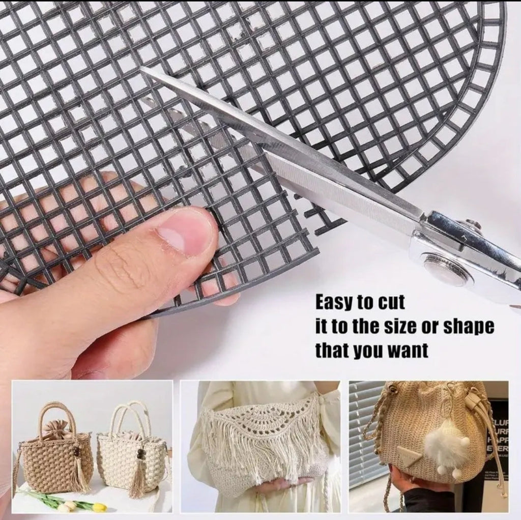 Bag Shape Plastic Mesh Canvas