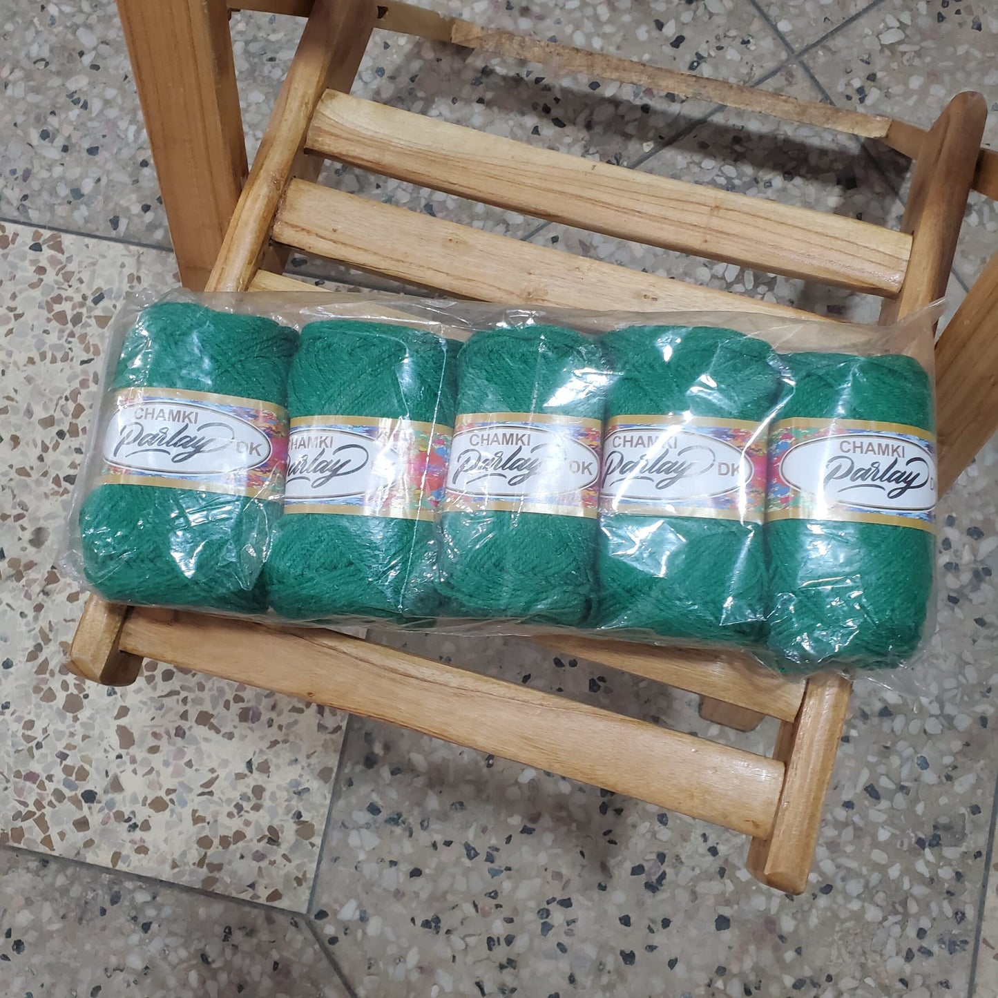 Fashion/parlay chamki yarn 5x balls