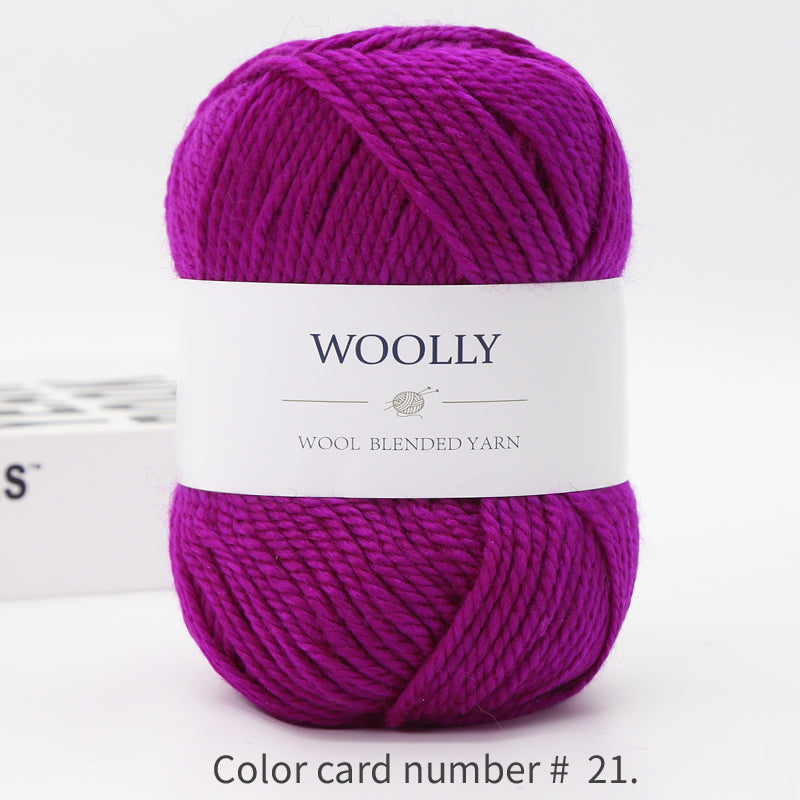 WOOLLY Wool Blended Yarn Ball 100gm